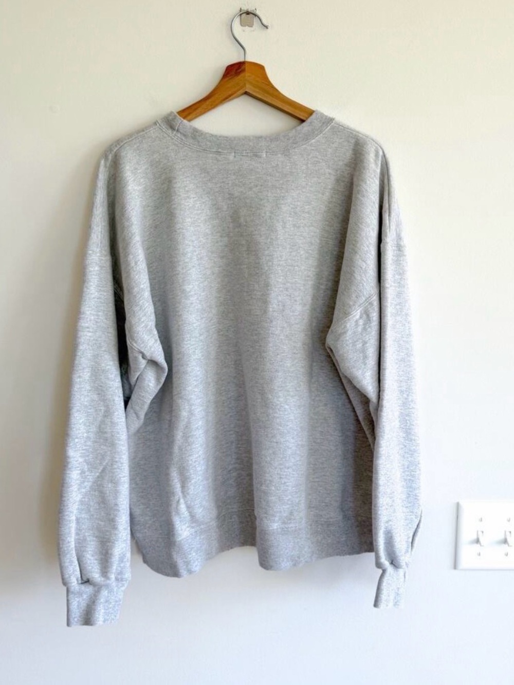 The Bar Varsity Crew Neck Pullover Logo Print - Picture 4 of 8
